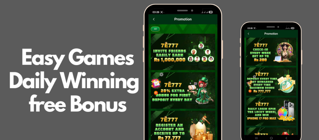 7E777 Game APK Download Latest Bonus page