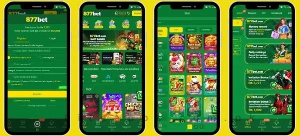 Bet877 Game APK Download latest version interface