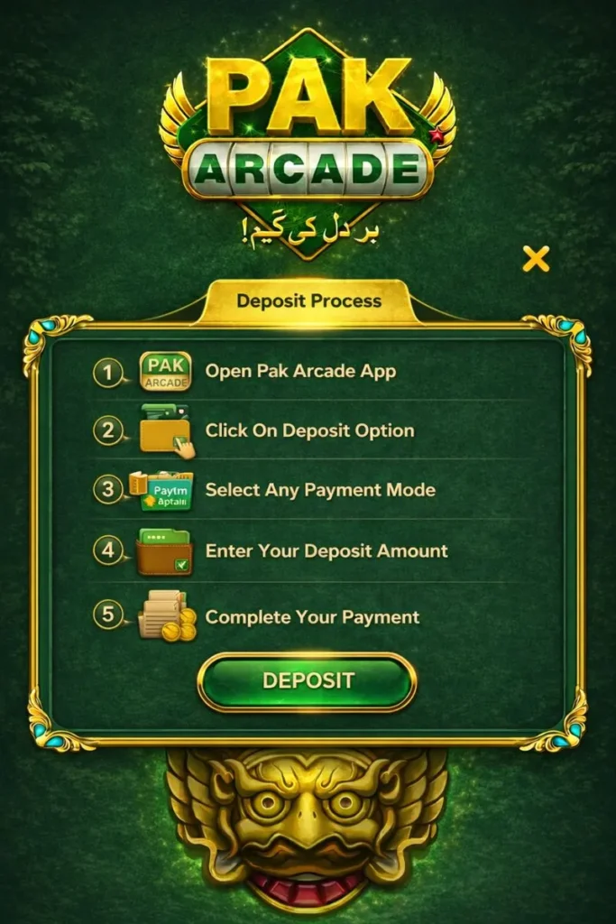 Play PAKARCADE Game online arcade entertainment platform