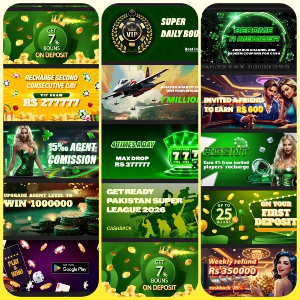 FUN UP 777 Game daily bonus and referral reward system