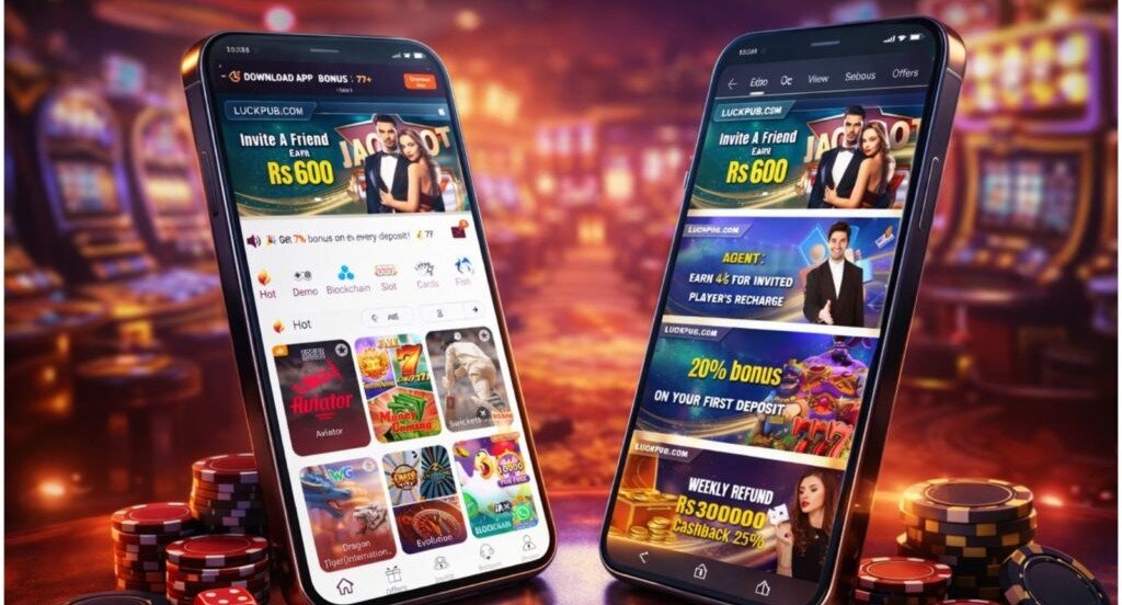 LUCKPUB Game interface