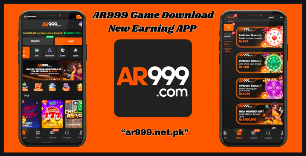 AR999 App Download – Online Gaming and Earning Platform in Pakistan