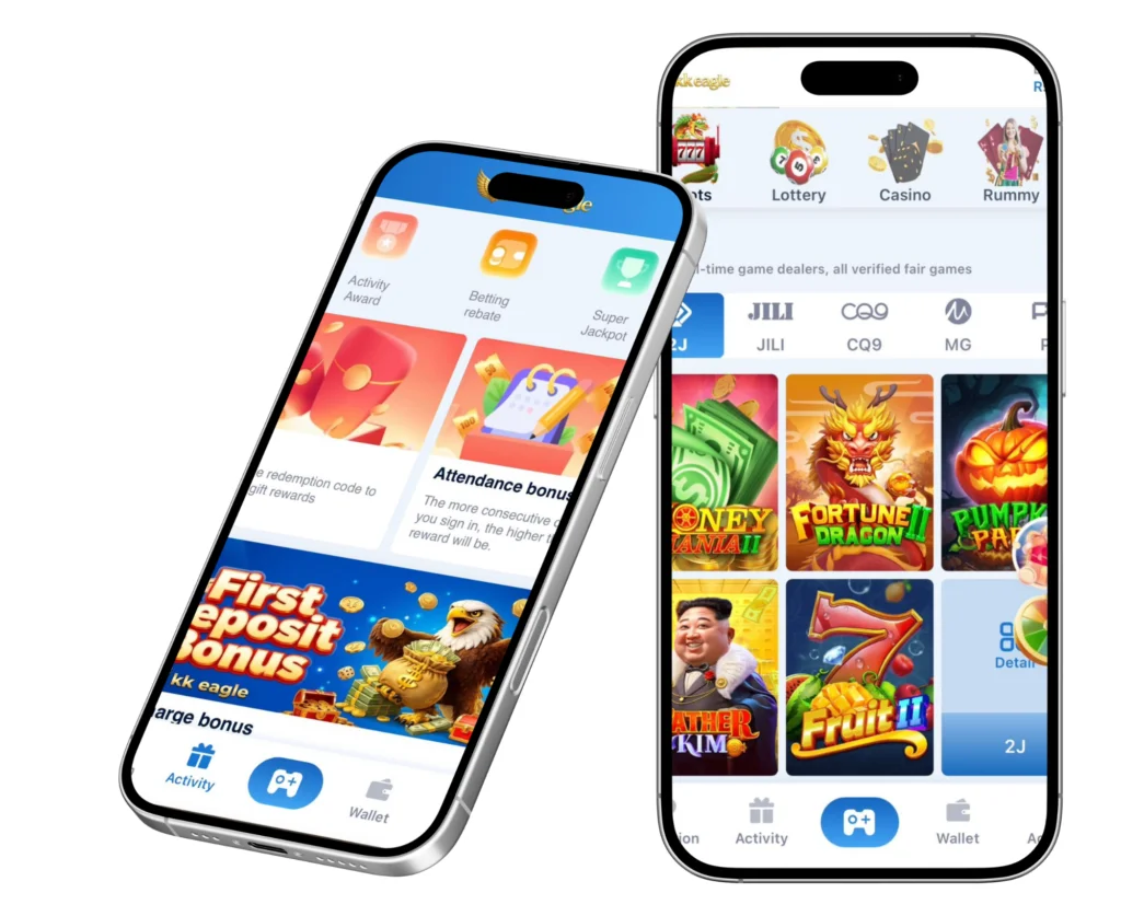 KK Eagle Game interface