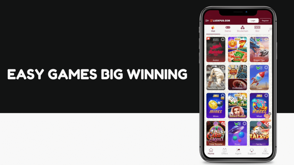 Games that are available on LUCKPUB Game