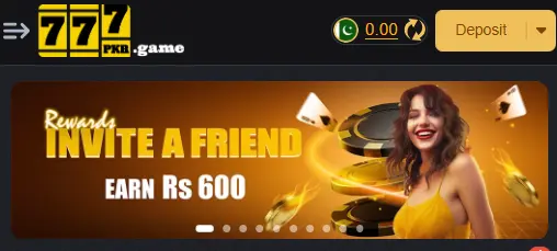 777PKR Game APK Bonus page