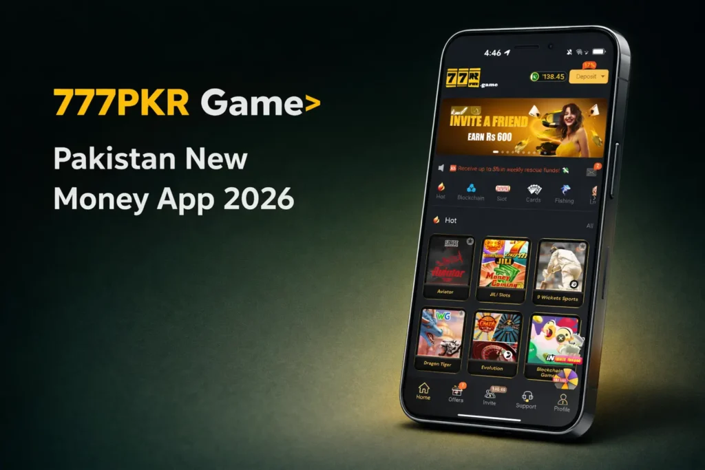 777PKR Game APK Download Interface