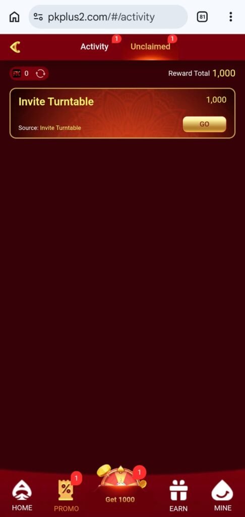 Invite Turntable in PK APK